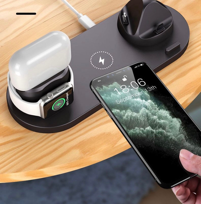 Charging Station Organizer 6 IN 1 for Multiple Etsy Australia