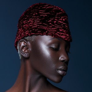 Forage Cap - Overseas Caps - Pillbox Hat For Women - Vegan Stewardess Hat - Christmas Gift