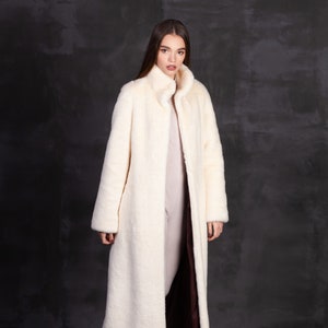 Finelylove long fur coat ni+ke sweatpants for women cropped shac 並行輸入品 Savannah Long Length Vegan Fur Coat | Noize