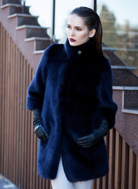 eco fur coat