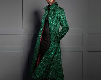 Women's Faux Fur Coat – Luxury Trench For Women - Exclusive eco-furs by Tissavel (France)