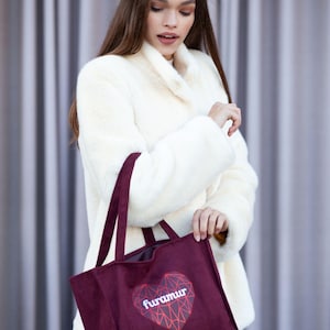 Brown Mink Jacket - Fur Coats - Elegant Winter Outwear - Exclusive eco-furs by Tissavel (France) image 4