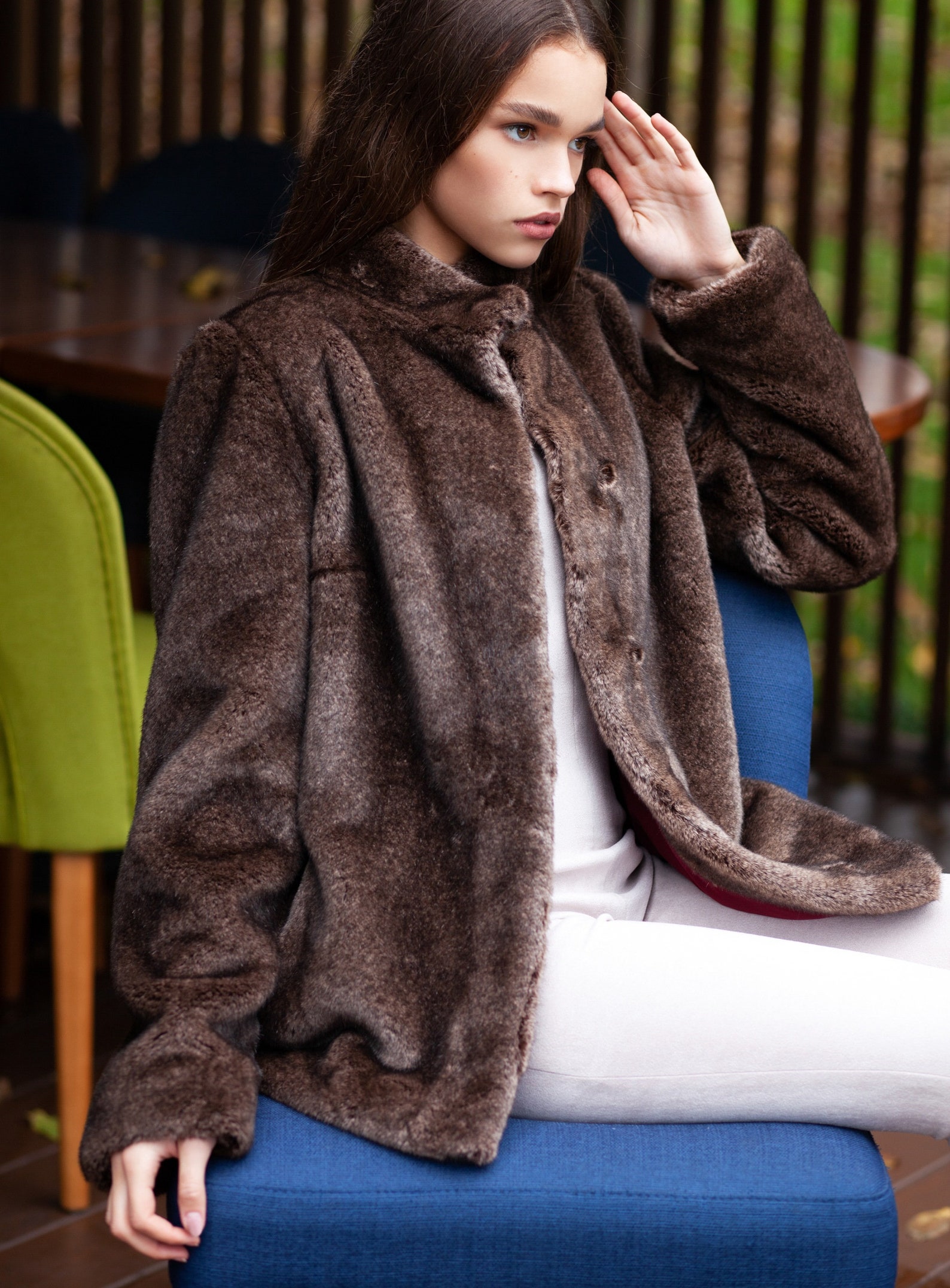 Faux Coat. Fake Mink Coat. Faux Fur Coat. Faux Mink Coat. Etsy