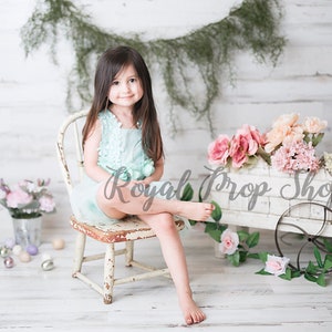 Spring Digital Backdrop, Easter Backdrop, Spring Backdrop, Digital Download, Floral Backdrop, Photography Backdrop