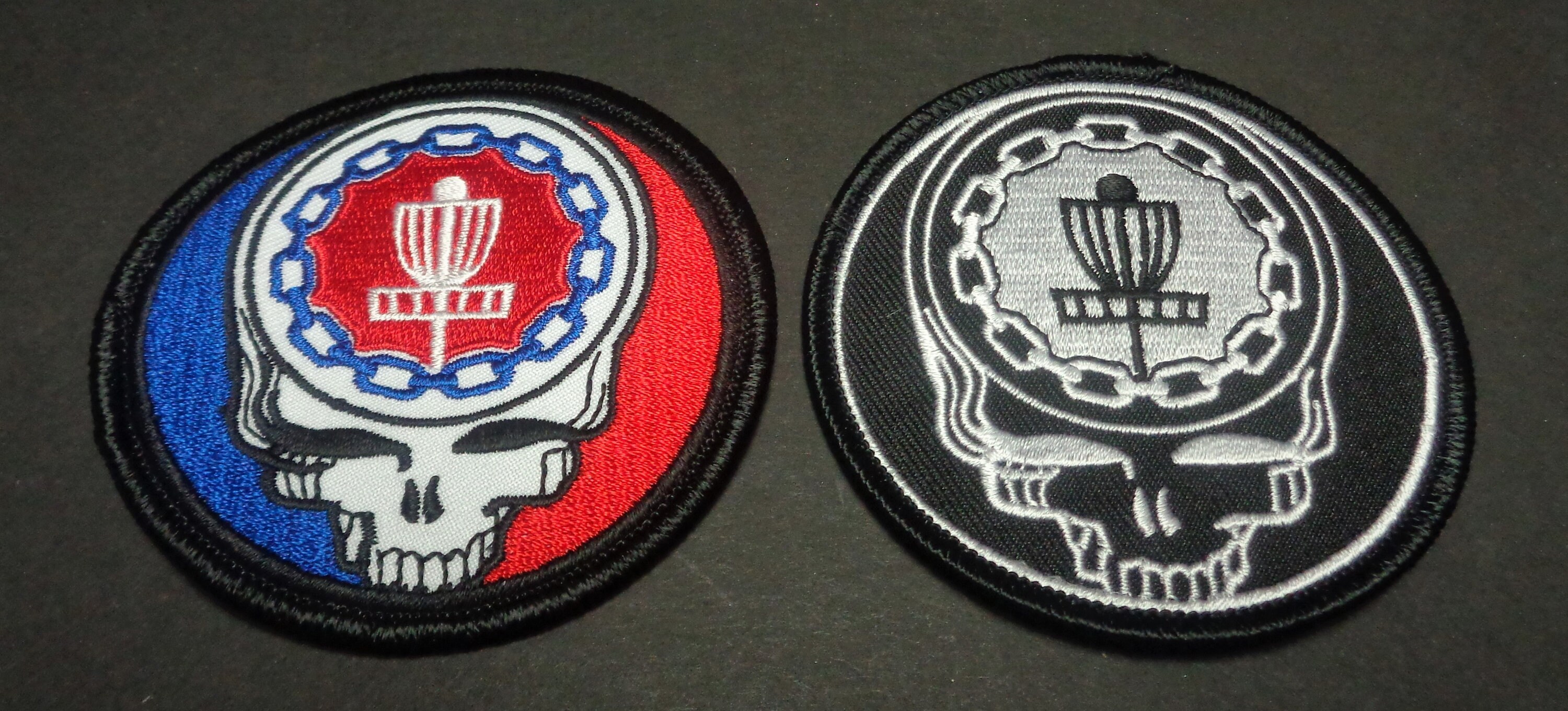 New Disc Golf 23 Iron on Patches. Ace Your Chains Etsy