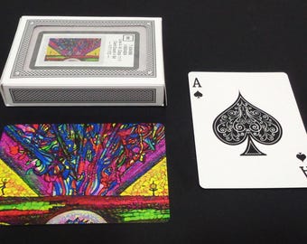 Nouvelles cartes à jouer : jeu de 54 cartes avec illustrations originales de disc golf