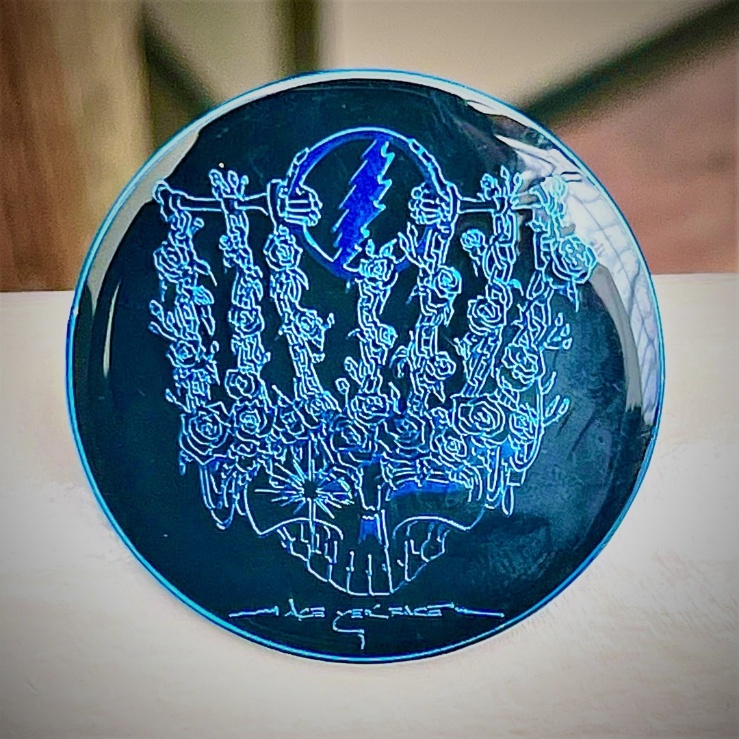New Disc Golf Ace Your Face Pin. 2.2. Scarlet Fire Etsy