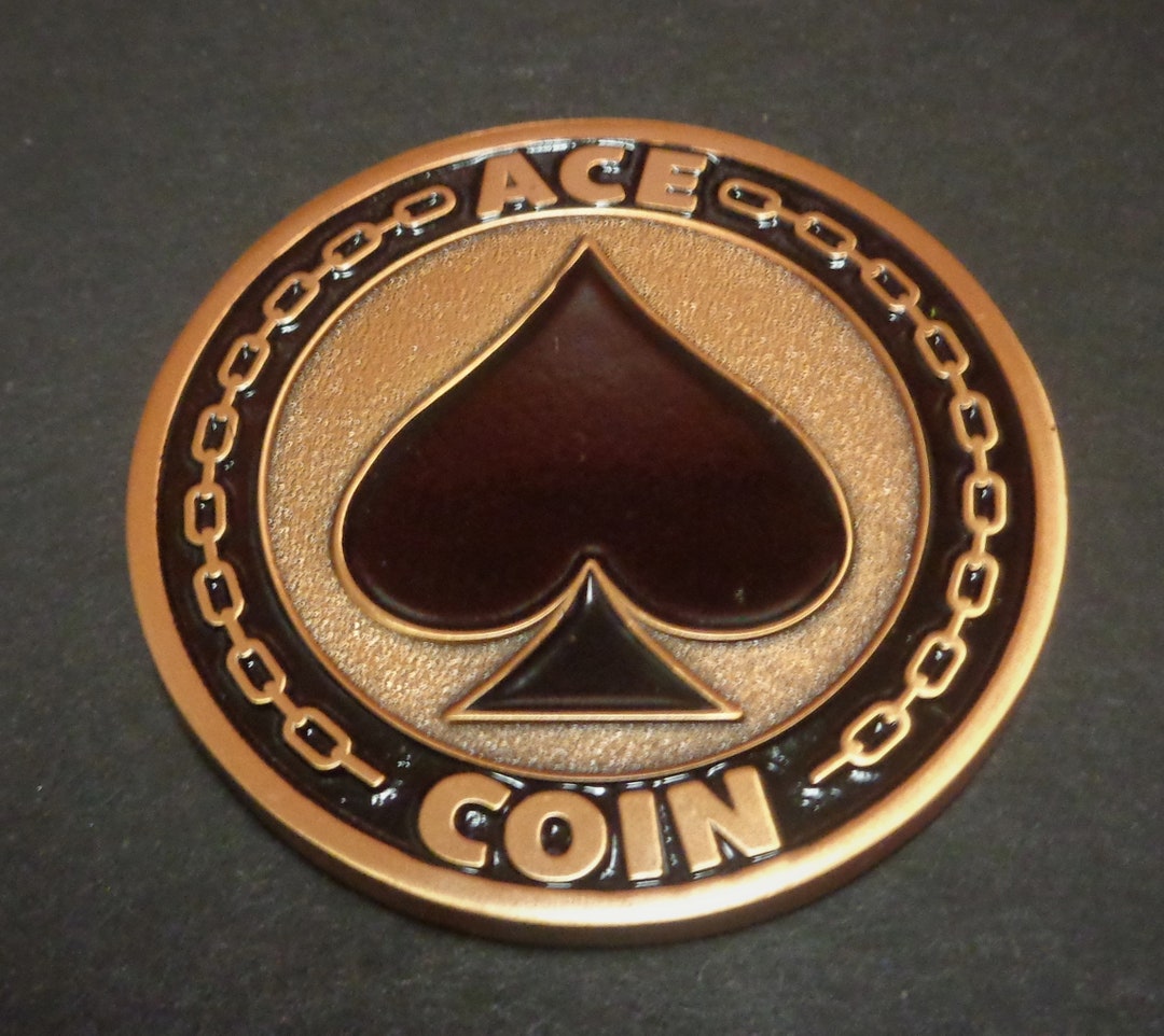 New Disc Golf Ace Coin Etsy