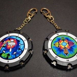 New Disc Golf-1 Scorekeeper Bag Tag.