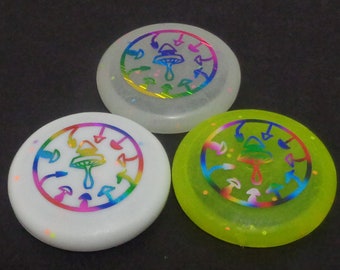New Disc Golf 3 Pico Can Topper Minis. 2.5".