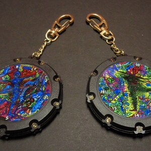 New 1 Disc Golf Art Scorekeeper Bag Tag