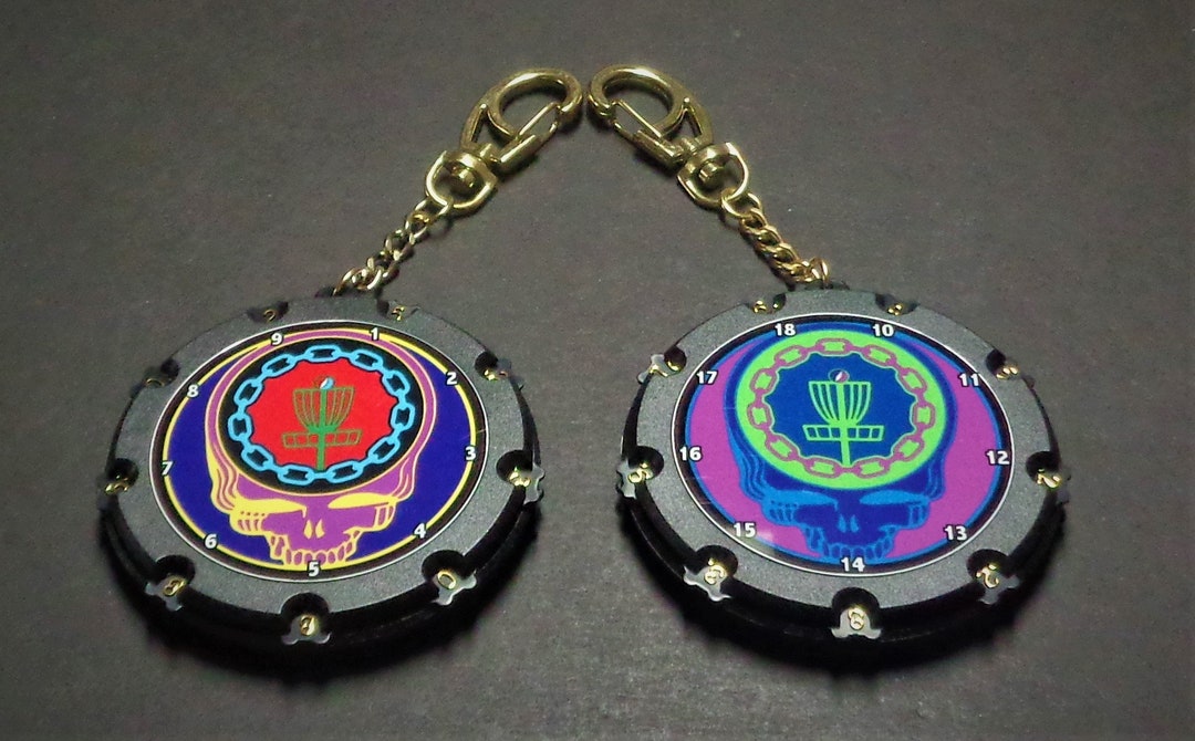 New Disc Golf 2 Scorekeeper Bag Tags. Ace Your Chains Etsy