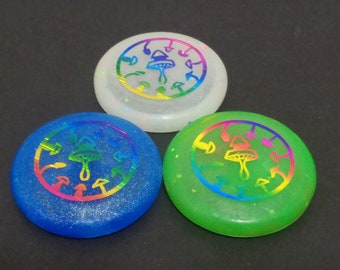 New Disc Golf 3 Pico Can Topper Minis. 2.5".