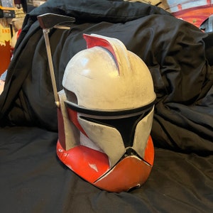 Resin cast Custom Arc Trooper Clone Trooper commander Helmet Finished Stormtrooper Cosplay Display Prop Replica Clone wars