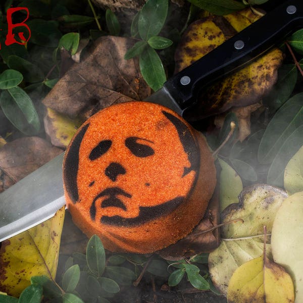 The Night He Came Home...Vanilla Pumpkin Pie Scented Horror Bath Bomb!