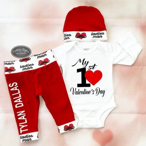 Newborn valentine's day outfit cheap