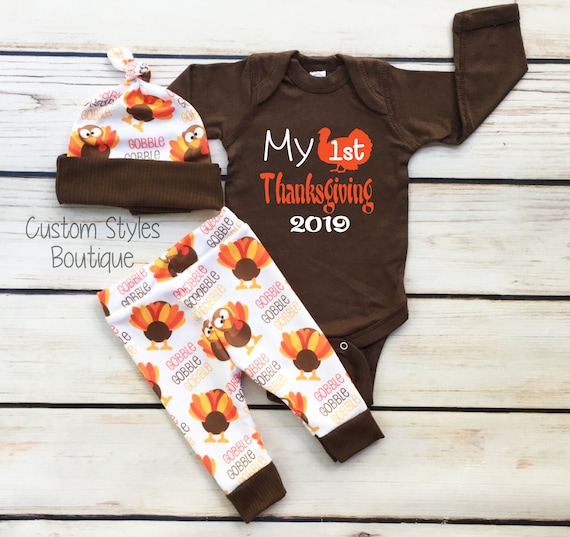 newborn boy thanksgiving outfit