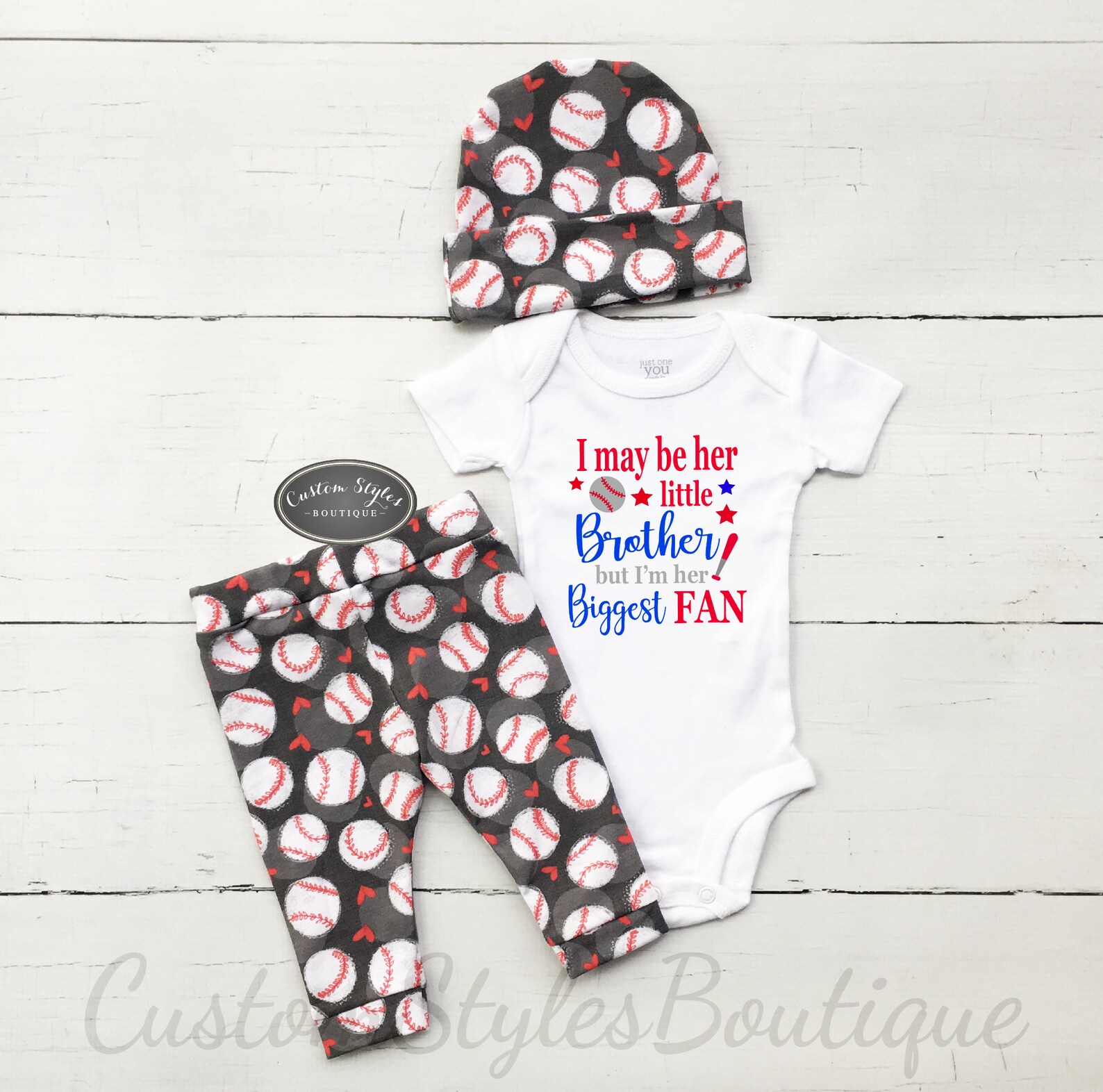 Baby Boy Coming Home Outfit Baseball Outfit Baseball Etsy