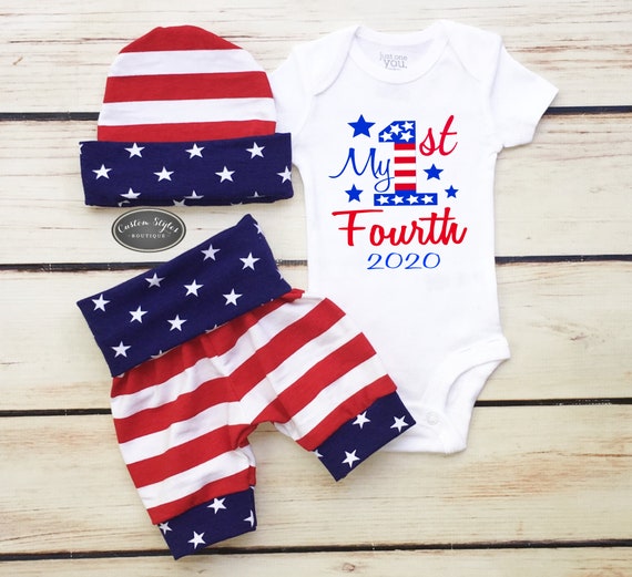 1st 4th of july outfit boy