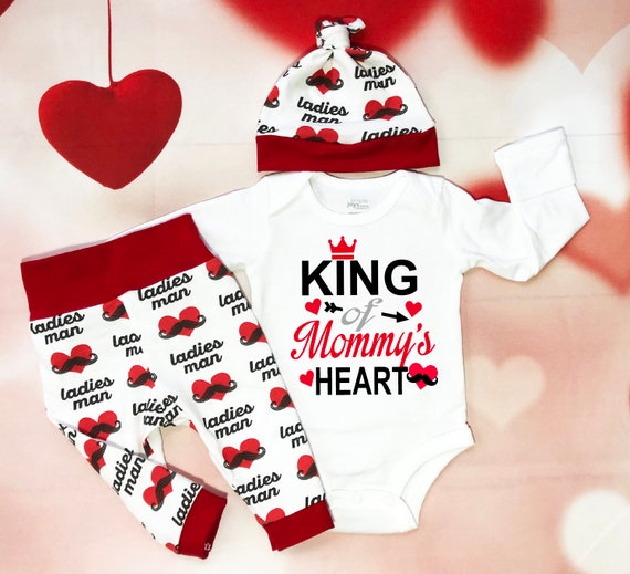 baby's first valentine's day outfit