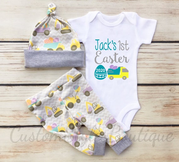 my 1st easter outfit boy