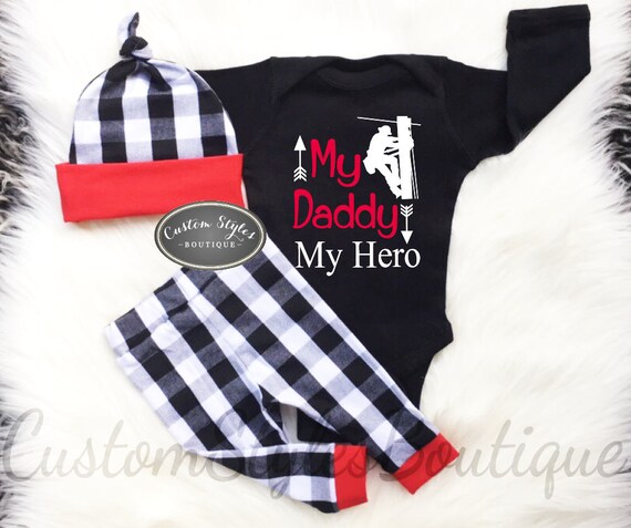 Hat w Red Cuffs Gender Neutral Outfit Baby Girl Black /& White Buffalo Plaid Leggings Baby Coming Home,Florida Strong Bodysuit Baby Boy