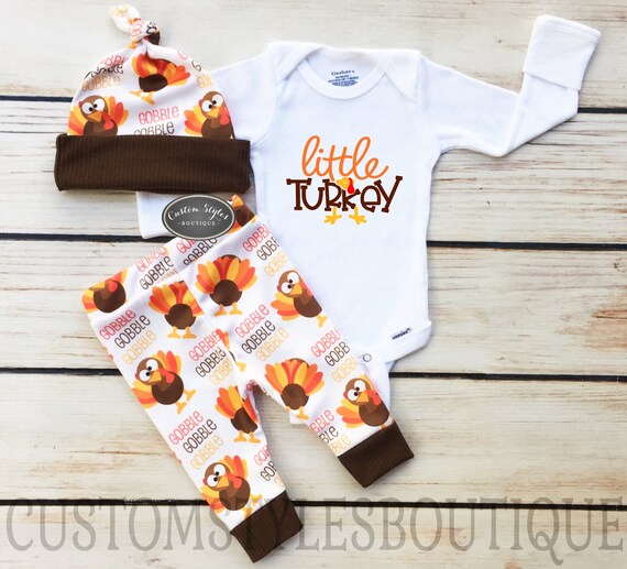 Newborn baby boy thanksgiving cheap outfit