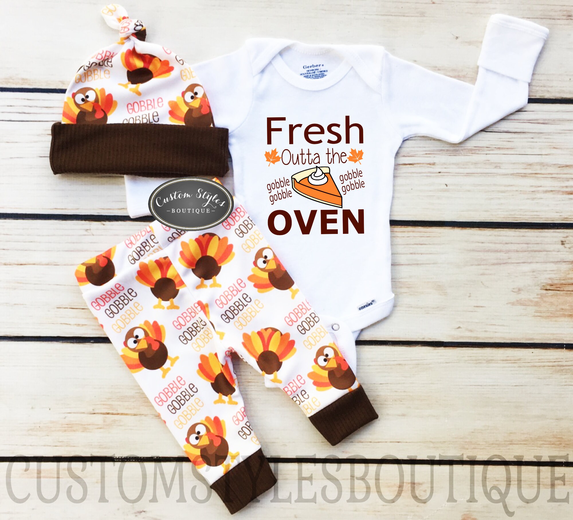 Baby boy thanksgiving hot sale onesie