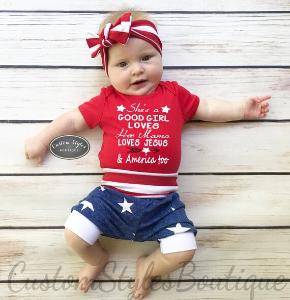 girls 4th of july outfit