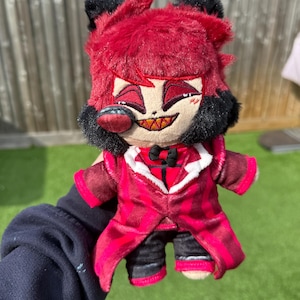 Alastor Plushie, Hazbin Hotel Alastor plush, 20cm Stuffed Toy