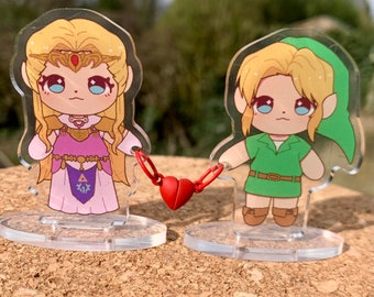 Zelink standee, magneet acryl stand, Loz bijpassende bedels