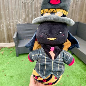 Sir Pentious Plushie, Hazbin Hotel Pentious plush, 20cm Stuffed Toy