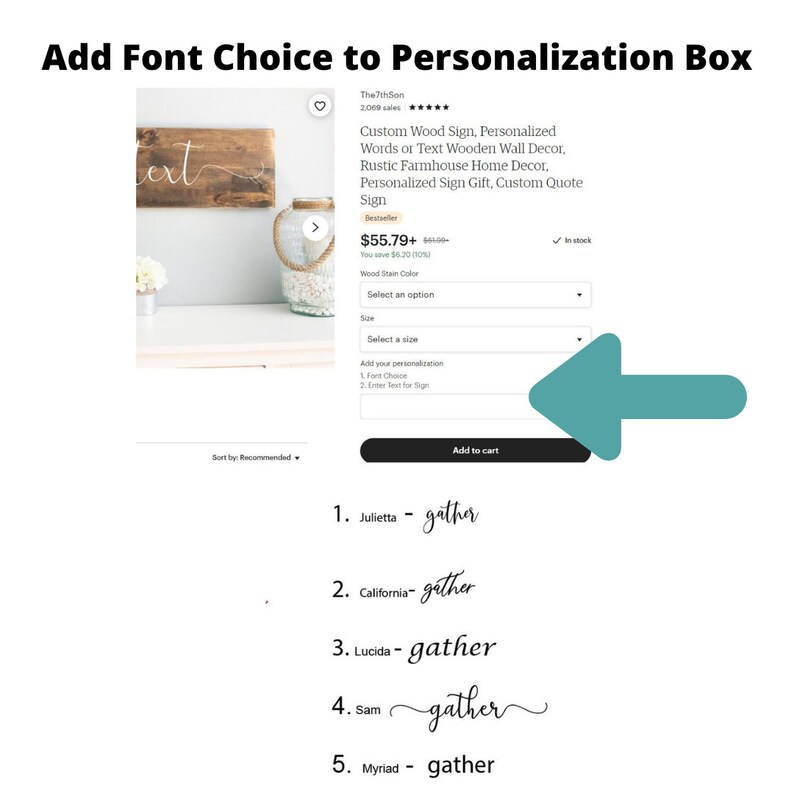 Custom Wood Framed Sign Personalized Words or Text for Home Etsy Canada