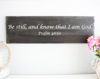 Wood Bible Verse Sign, Custom Scripture Wall Decor, Christian Wood Sign, Personalized Bible Verse Wall Art Hanging, Wood Plaque, Any Verse