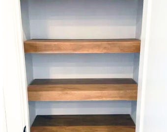Wood Wire Shelves Cover - Pantry Shelves  - Wood Shelf Cover for Wire Rack –  Wood Toppers - Wire Shelf Covers - Closet, Laundry & Kitchen