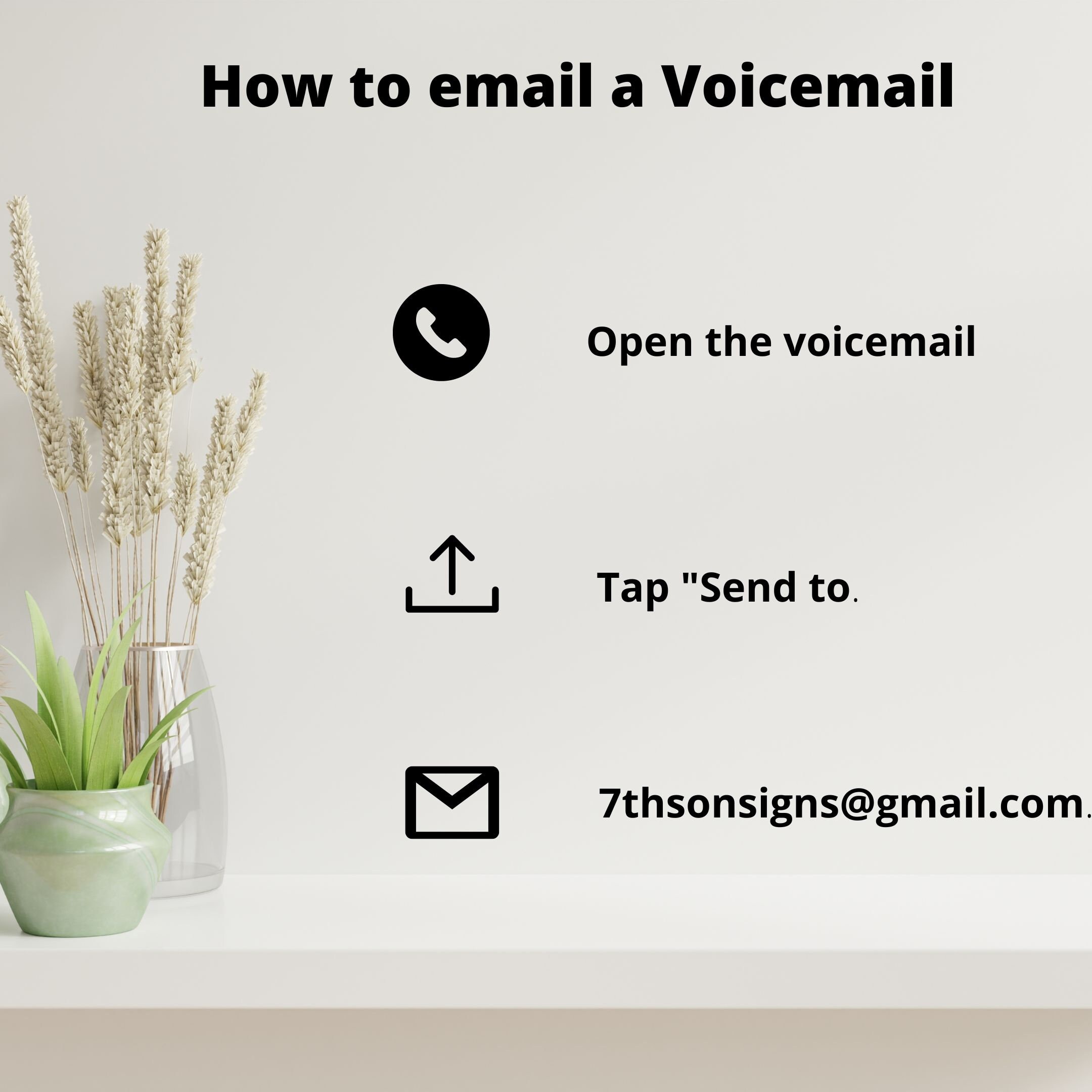 Record Custom Voicemail Phonemes Reference: Voice Recording Gift Sound Wave Sign With Qr Code