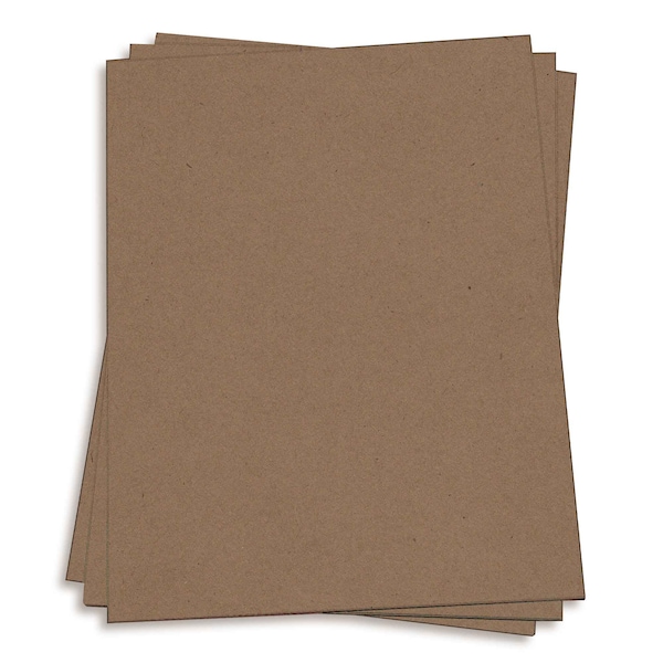 Kraft Cardstock Etsy