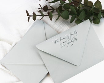 for Invitation Wedding Shower Photo A1A2A6A7 Grey Details about   25 Gray Pastel Envelopes