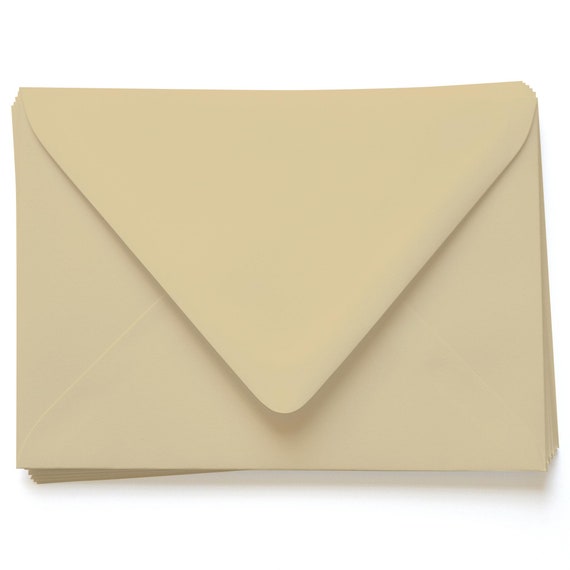 Envelope Sizes A1 A7.5 A6 25 Blank Envelopes A2 A9 A7 Wedding Cream