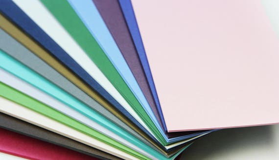 Stardream Pearlescent Cardstock Paper, Samples