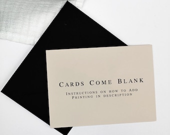 Blank A1 Card Stock, Matte 111lb, Invitations, RSVP (3.5 x 4.875 in) 25 Pack