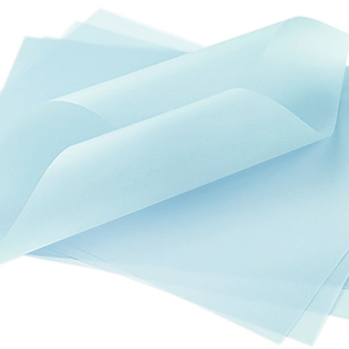 Light Blue Vellum Paper for Invitations Paper Craft Etsy