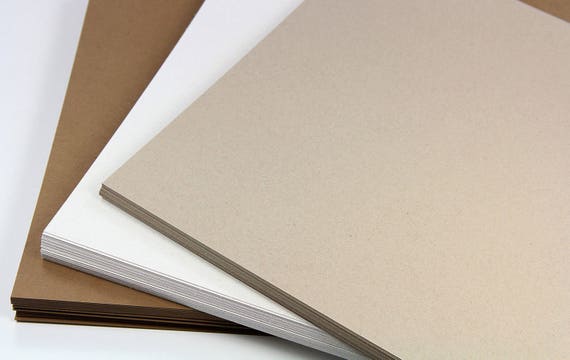 80lb Kraft Card Stock - 8.5 x 11, 25 Sheets
