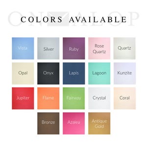 Metallic Blush Shimmer Envelopes | Straight Flap, 80lb Paper (25 Blank) image 4