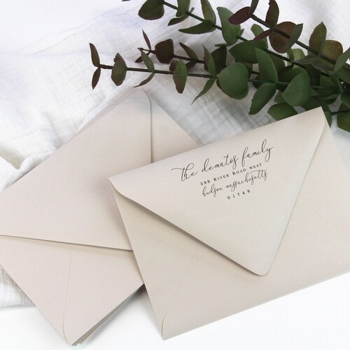 Dusty Blue Envelopes for Wedding Invitations RSVP 5x7 A7 Etsy