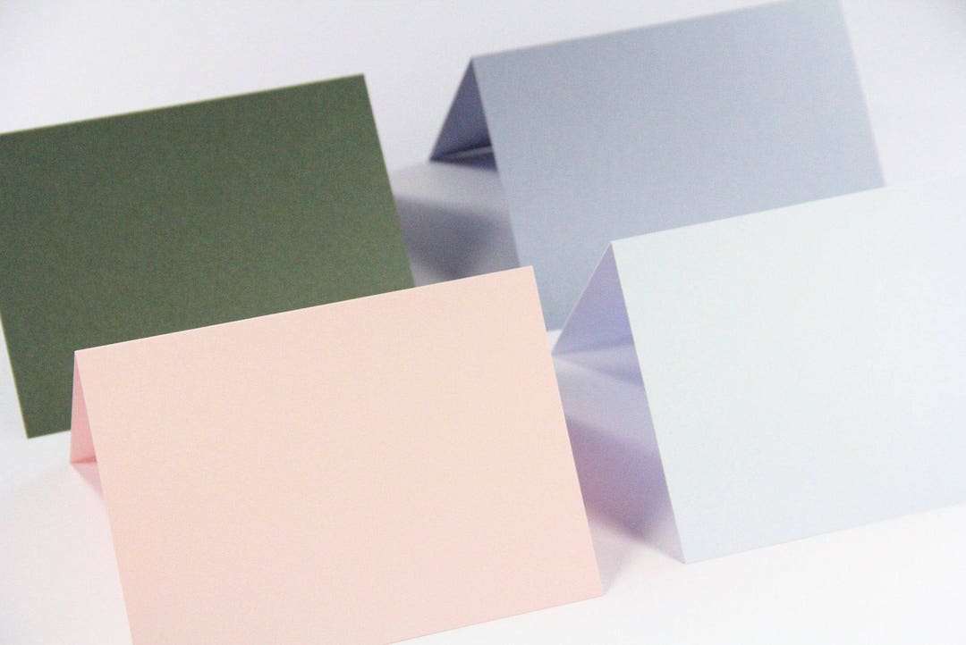 A9 5 X 8 Blank Card Stock for Wedding Invitations, Programs, Menus