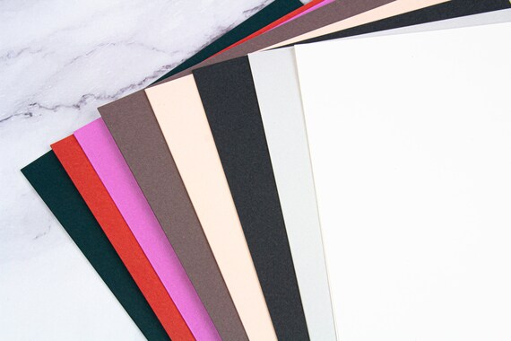 Premium Colored Cardstock: 8.5 x 11 inch - 70 Sheets UK