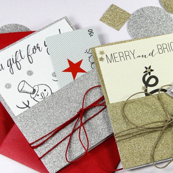 Creating Cards Using Glitter Cardstock 