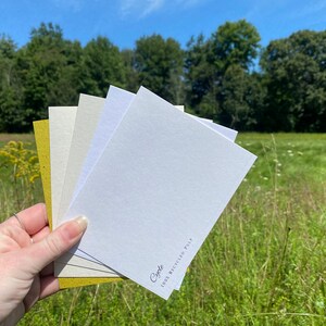 Onvalop Bio Cycle Paper - Cycle - Eco-friendly, sustainable card stock paper - Blank Invitation cards