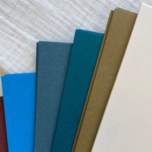 8 1/2 x 11 Letter Size Card Stock, 48 Colors, Solid Core, Great for Signs, Wedding Invitations & Paper Craft